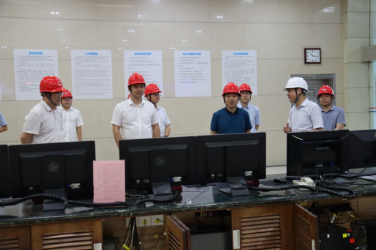 湖南能源監管辦黨組成員、副專員劉志成帶隊督導檢查湖南發展株洲航電分公司安全生產工作